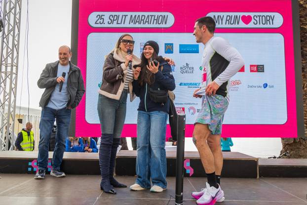 Na 25. Splitskom maratonu dogodila se prosidba
