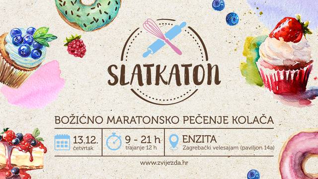 Zvijezda Slatkaton - maraton pečenja kolača