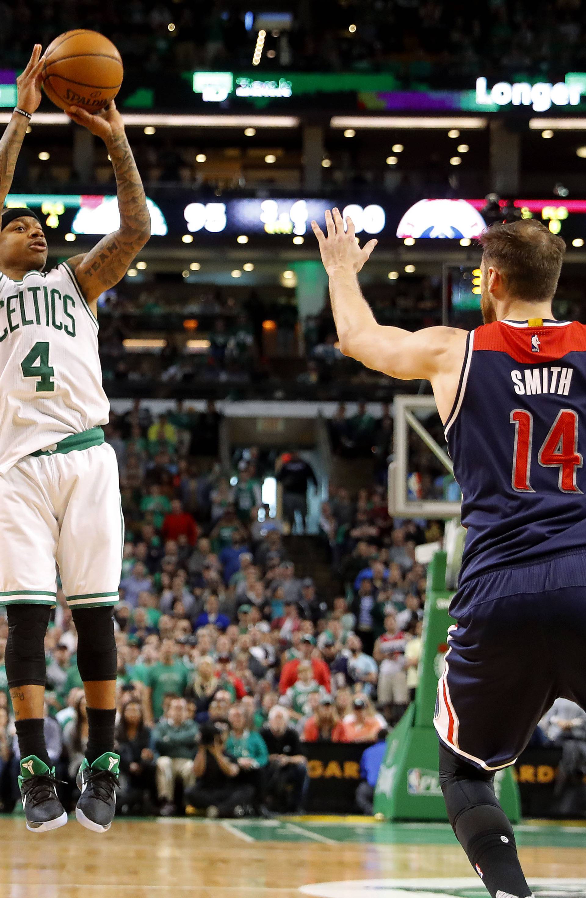 NBA: Playoffs-Washington Wizards at Boston Celtics