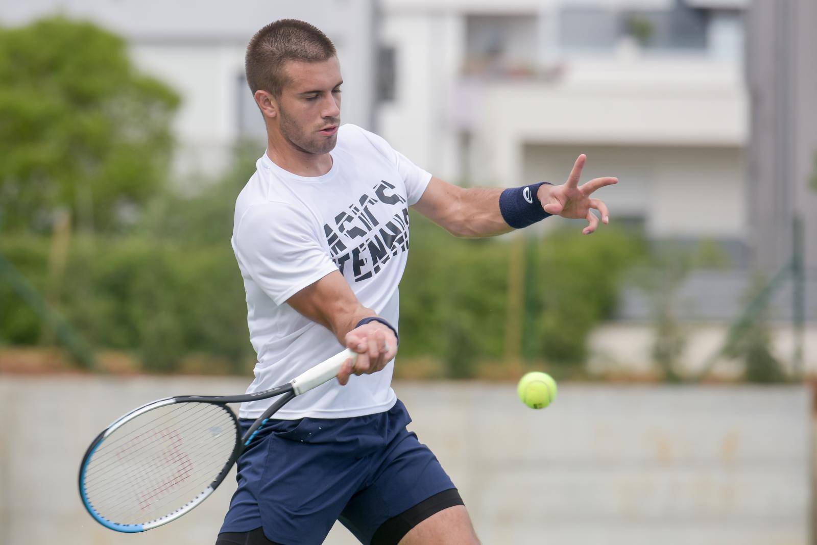 Zadar: Na Višnjiku počele pripreme Davis cup raprezentacije