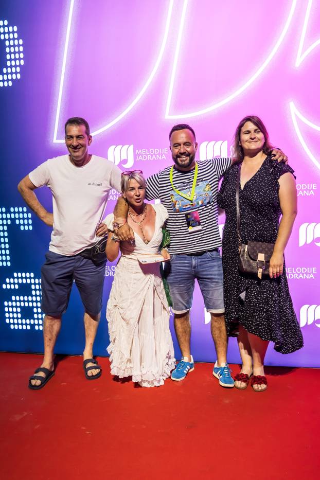 Split: Poznati stigli na prvu večer Melodija Jadrana