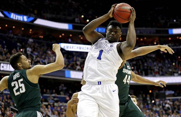 NCAA Basketball: NCAA Tournament-East Regional-Michigan State vs Duke