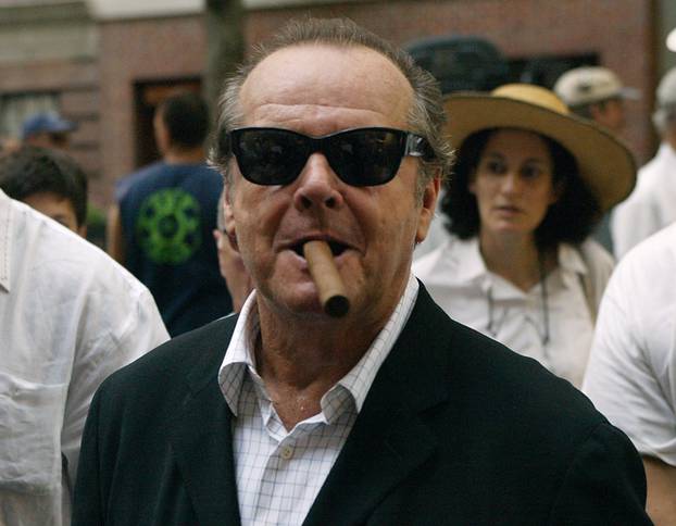 ABACA 46983 Jack Nicholson on Set