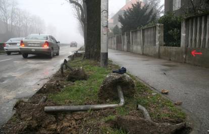 Zagreb: U izlijetanju auta noćas poginuo mladić (28)