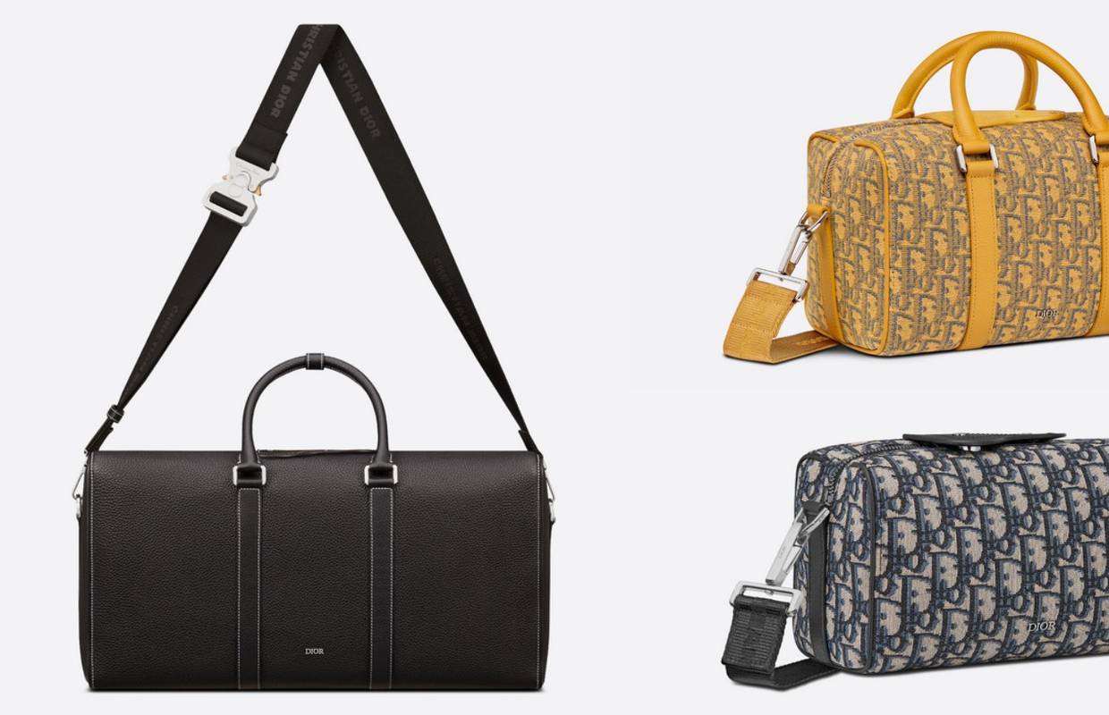 Modna kuća Dior predstavila novu liniju putničkih torbi - praktičan dizajn nosi ime Lingot