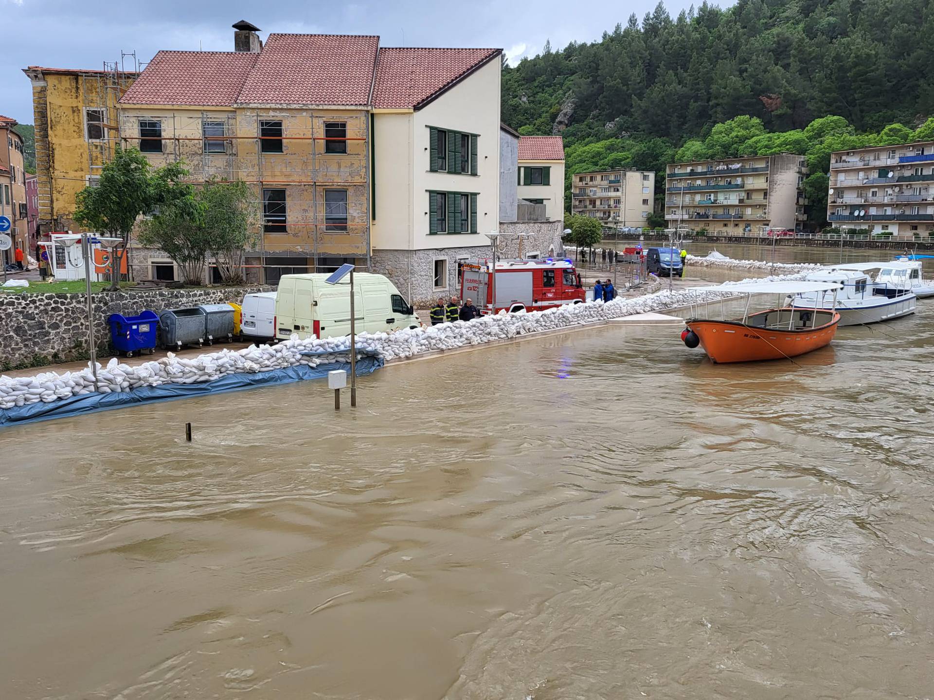 Božinović u Obrovcu: Zrmanja se podigla kao nikad u povijesti