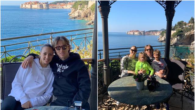 Na sunčanom odmoru: Obitelj Modrić uživa u Dubrovniku...