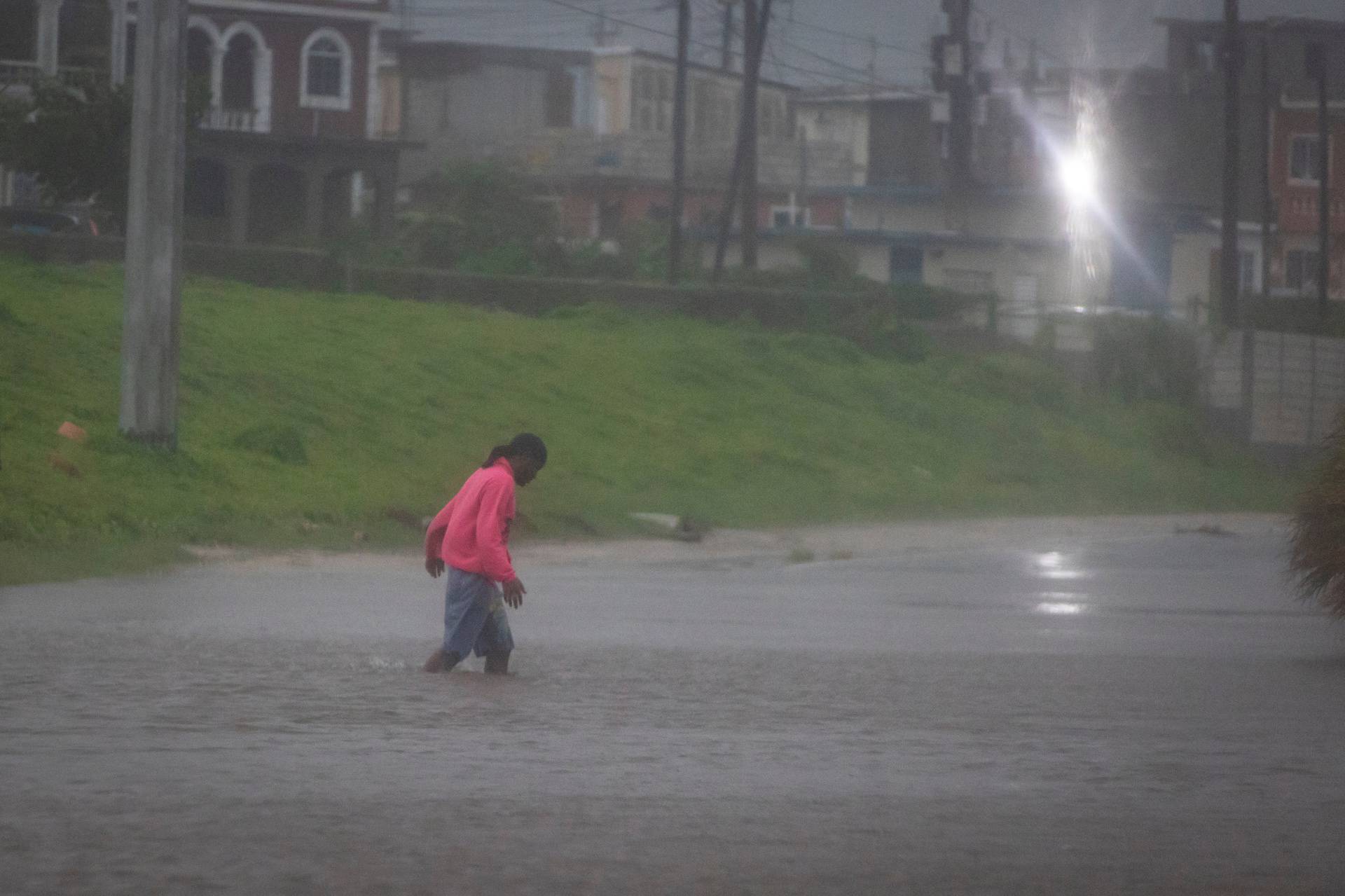 Hurricane Beryl hits Jamaica