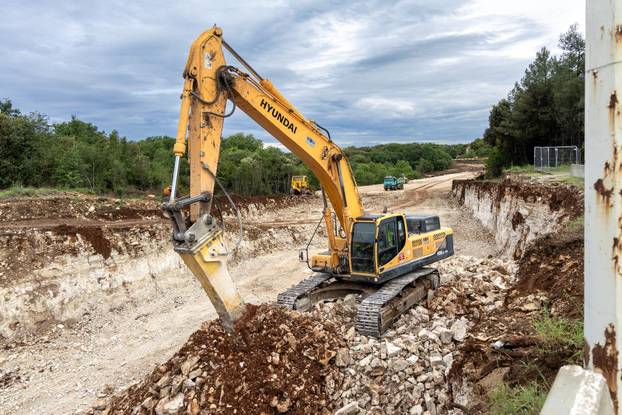 Pula: Radovi na rekonstrukciji sjevernog ulaza u Pulu