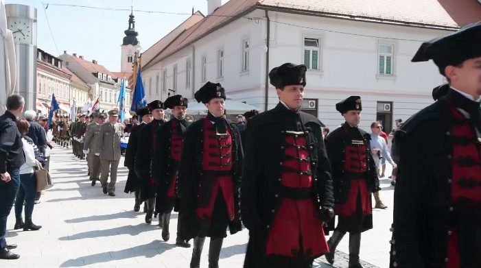 Mimohod povijesnih postrojbi na Dane županije u Čakovcu