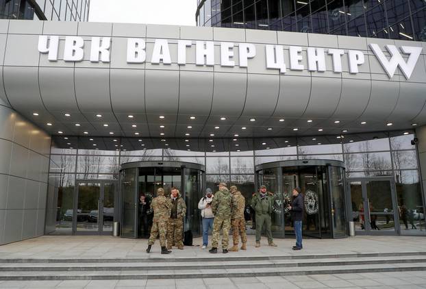 FILE PHOTO: Wagner private military group centre opens in St Petersburg
