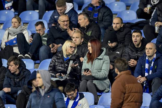 Zagreb: Navijači na utakmici GNK Dinamo - Celta Vigo