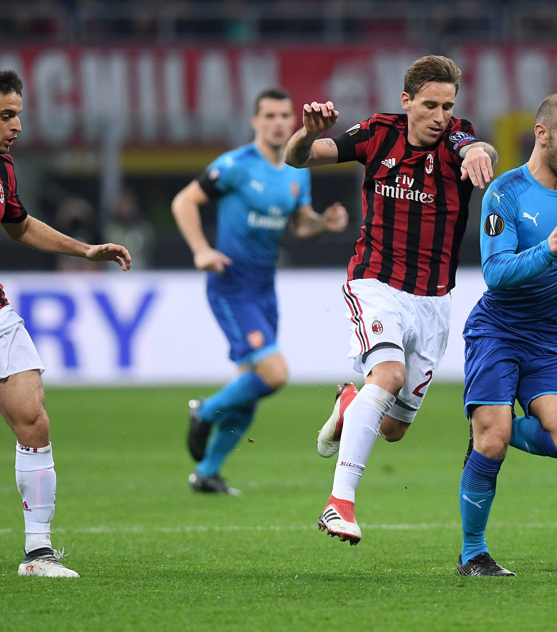 Europa League Round of 16 First Leg - AC Milan vs Arsenal