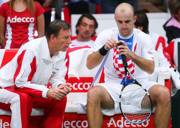 ARHIVA - 2005. Hrvatska teniska reprezentacija osvojila Davis Cup