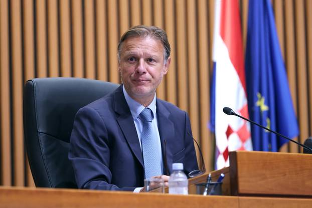 Zagreb: Pocela 7. sjednica Hrvatskoga sabora