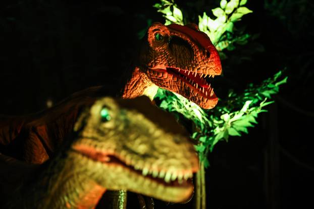 Zagreb: Izložba Invazija dinosaura na Zagrebačkom velesajmu