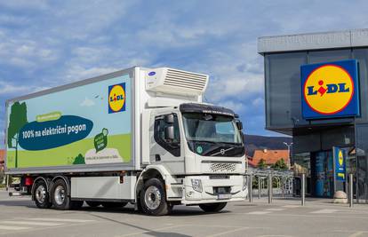 Lidl Hrvatska predstavio prvi potpuno električni kamion