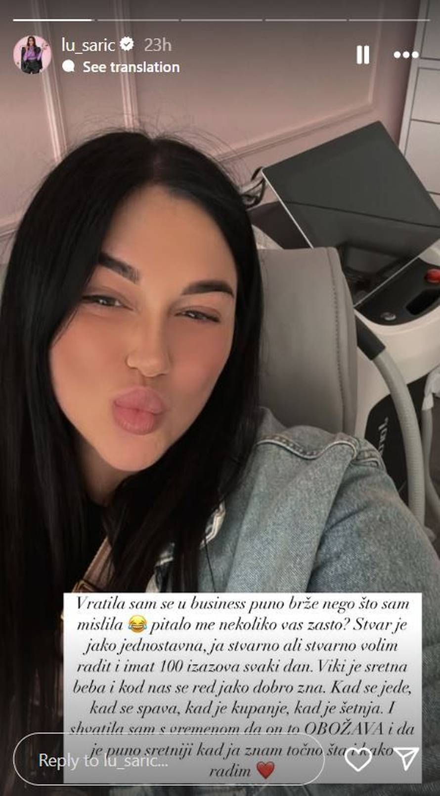 Kći tajkuna vratila se na posao dva mjeseca nakon poroda: Kod nas se red jako dobro zna...