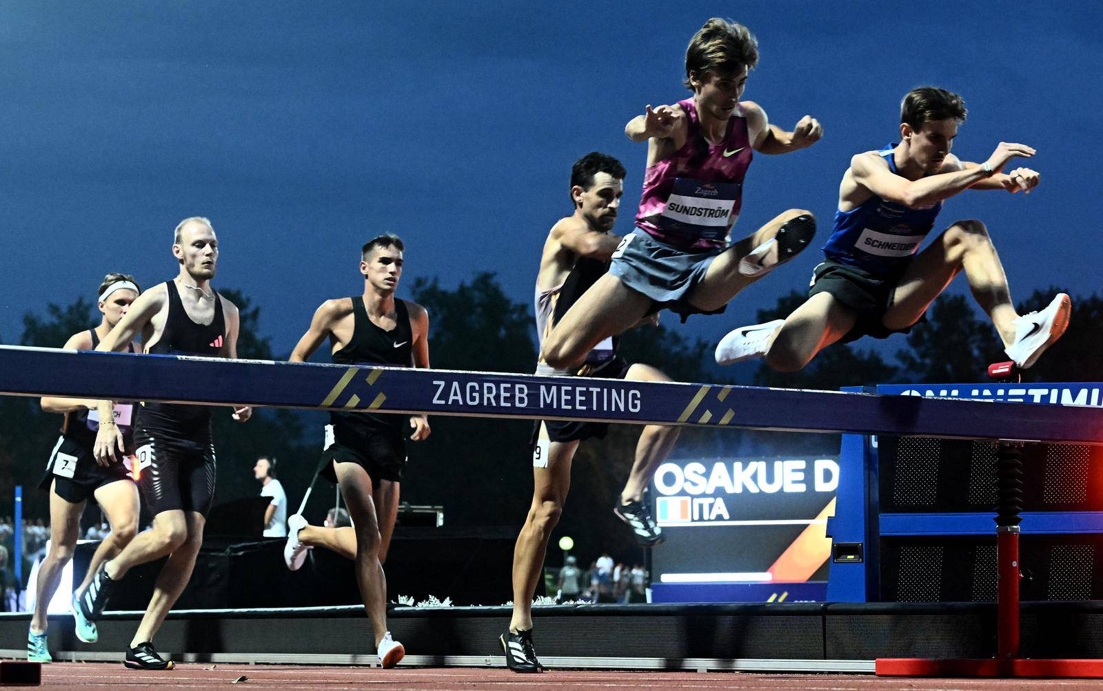 Zagreb: 74. memorijal Borisa Hanžekovića, 3000m prepone, muški