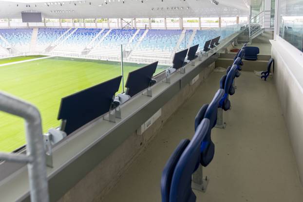 Pogledajte kako iznutra izgleda novi stadion Osijeka! Počelo je uređivanje svlačionica, ureda...