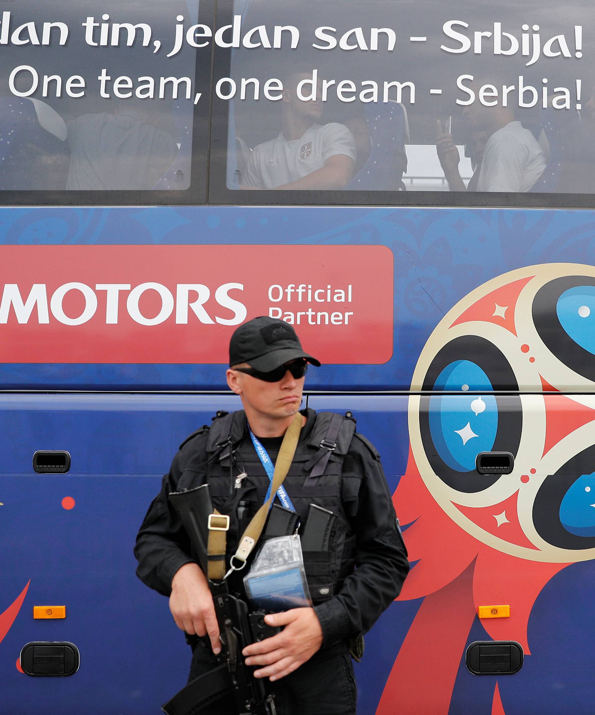 Soccer Football - FIFA World Cup - Serbia Arrival