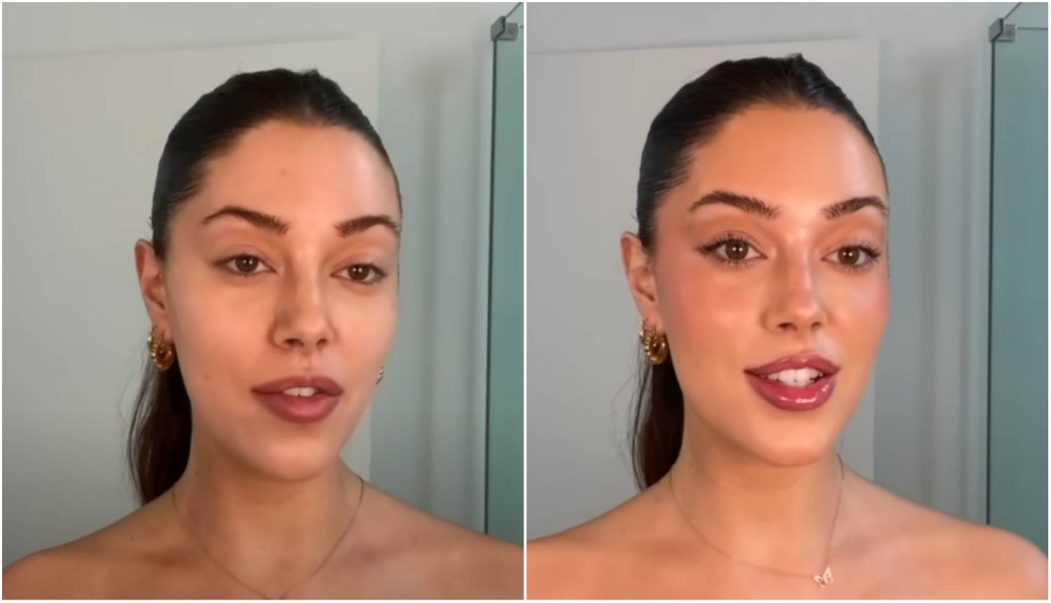 Pogledajte razliku između lica bez šminke i 'no make-up looka'
