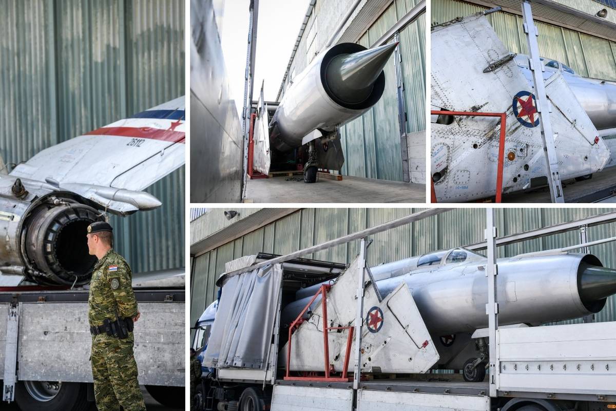 Vratio se Perešinov MiG 21: Pogledajte fotografije s Plesa