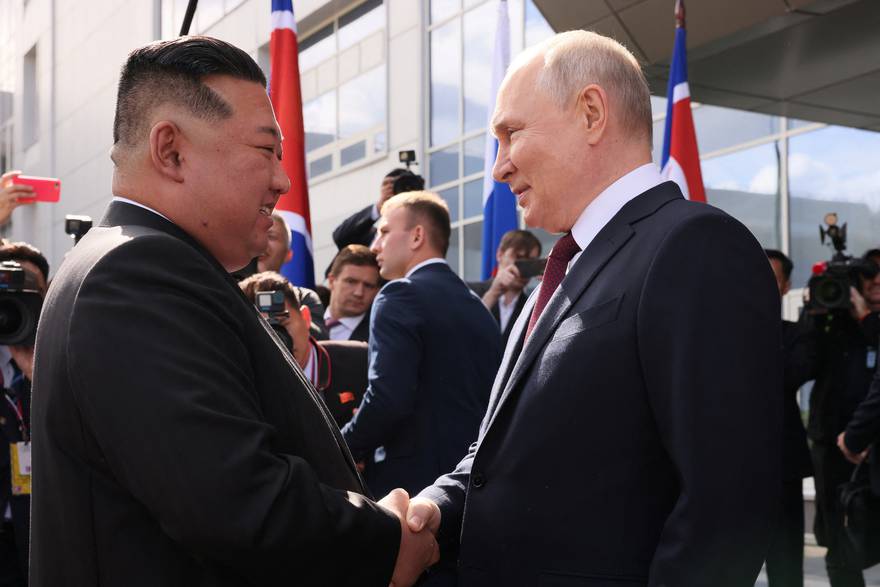 Sastali su se Putin i Kim Jong-un: 'Podupirem tvoju svetu bitku protiv Zapada'