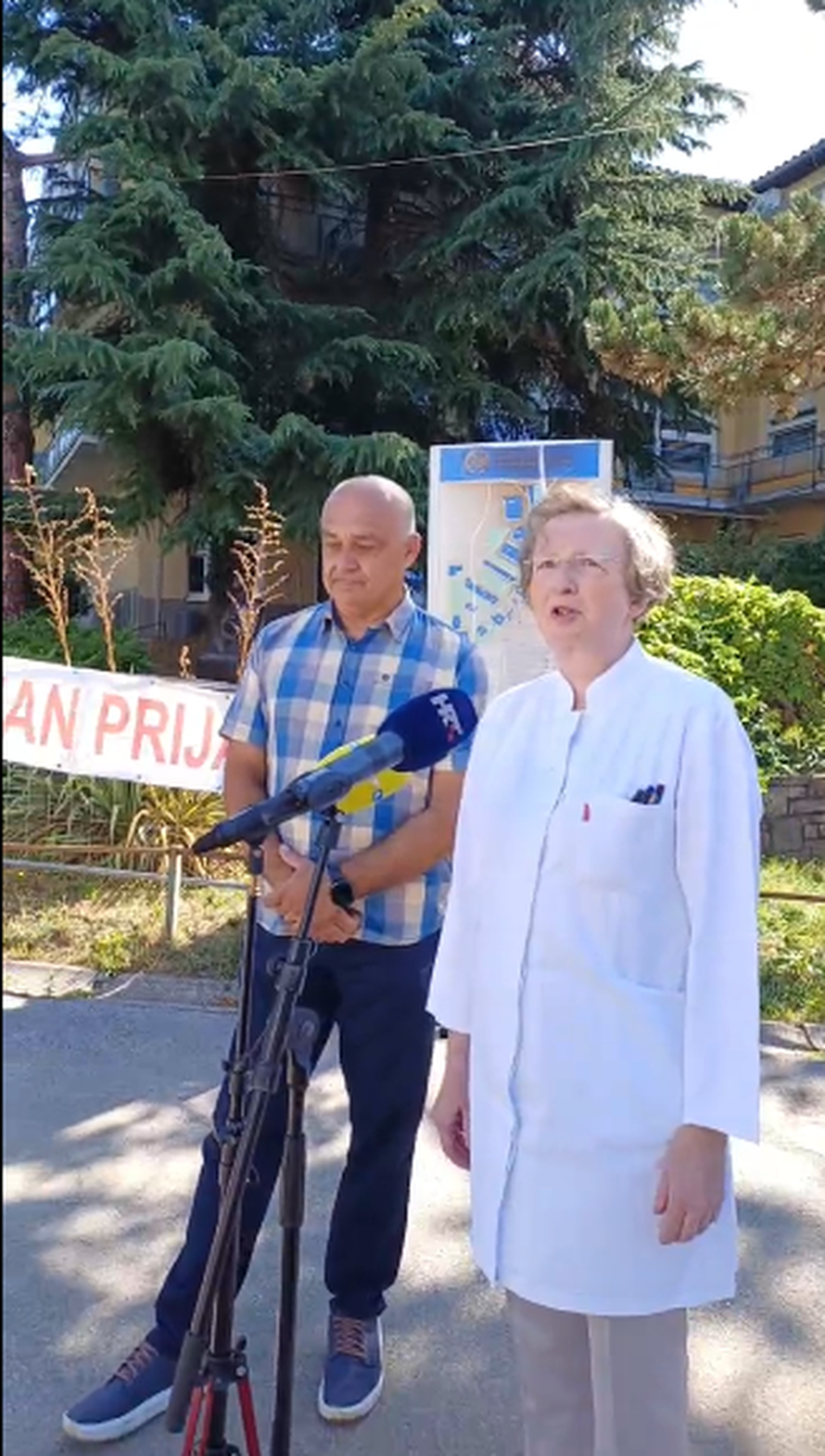VIDEO Markotić: Poplavljeni su podrumi gdje su garderobe. Tek treba utvrditi kolika je šteta