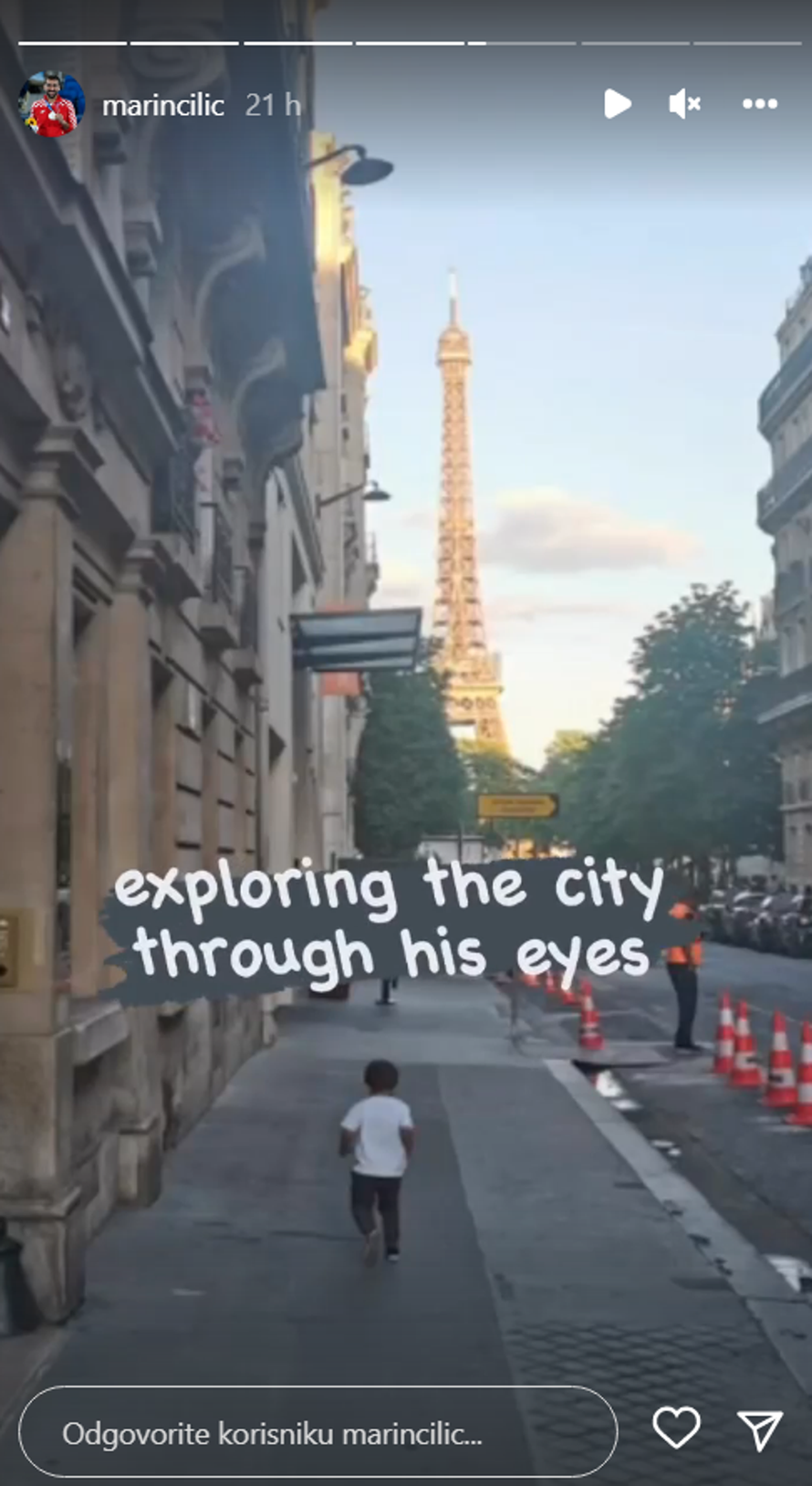 Marin Čilić nakon poraza u polufinalu Roland Garossa uživa u Parizu: 'Vrijeme za obitelj'