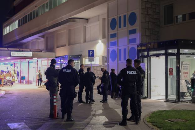 Požar u splitskom zatvoru, zatvorenici dolaze na hitni prijem u Firule 