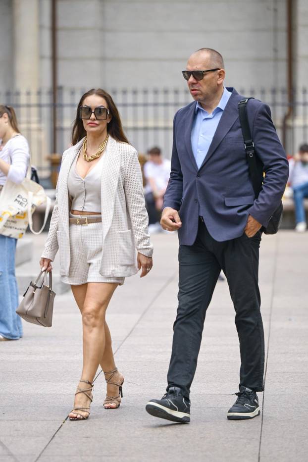 Zagreb: Marica Briški sa suprugom na subotnjoj špici