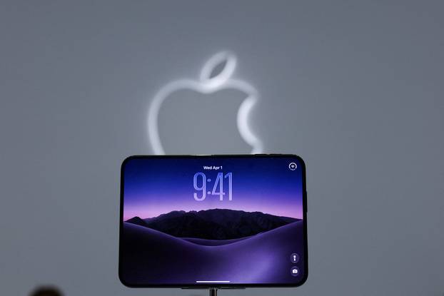 Apple holds event at the Steve Jobs Theater on its campus in Cupertino
