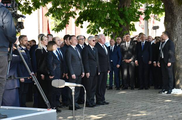 Okučani:  Obilježavanje 31. obljetnice vojno-redarstvene operacije "Bljesak"