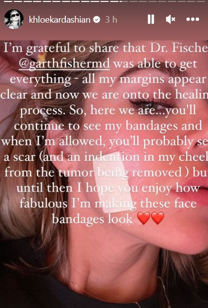 Khloe Kardashian imala tumor na licu: 'Rekli su mi da moram na hitnu operaciju uklanjanja!'