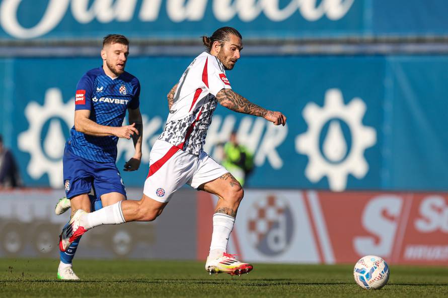 Zagreb: Utakmica Dinama i Hajduka u 24. kolu Prve HNL