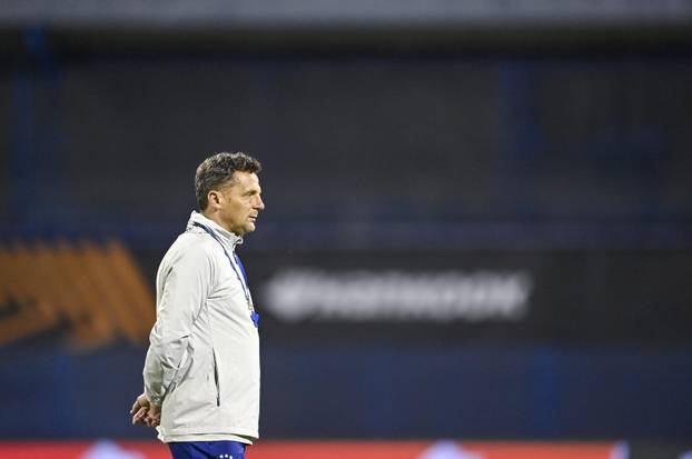 Zagreb: Trening GNK Dinamo uoči utakmice protiv Fenerbahce F.K.