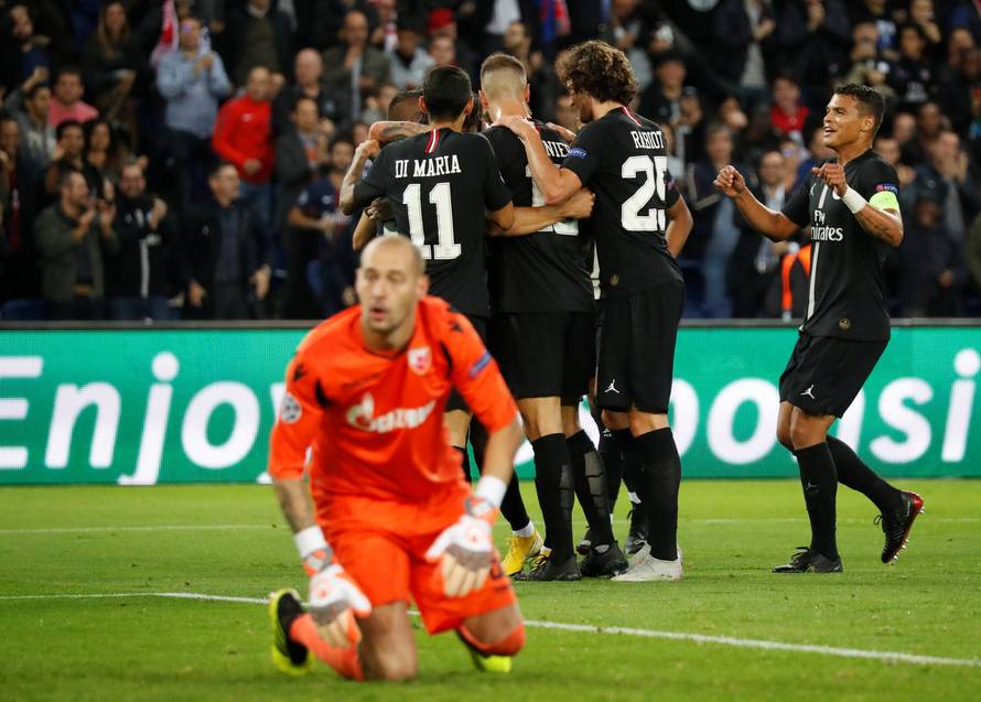 Champions League - Group Stage - Group C - Paris St Germain v Crvena Zvezda