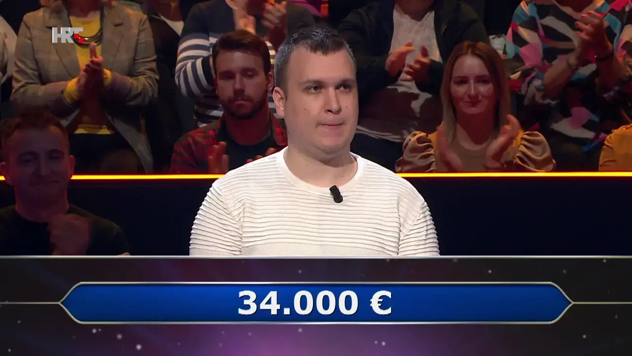 Student računarstva Danijel bio je na korak do jackpota! Otvorio 14. pitanje i otišao s 34.000 €