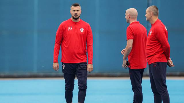 Zagreb: Trening hrvatske nogometne reprezentacije