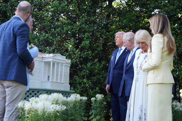 Britain's King Charles and Queen Camilla in the United States for state visit