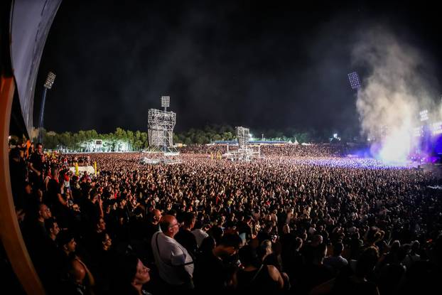 Šibenik: Koncert Marka Perkovića Thomsona na Šibenskom Šubićevcu