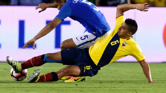 Soccer: 2016 Copa America Centenario-Ecuador  at Brazil