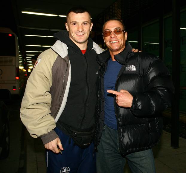 ARHIVA Zagreb: Cro Cop ugostio Van Dammea