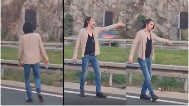 VIDEO Bare teturao autocestom, a snimka postala hit: 'Svatko bi izgubio živce, ali bio je trijezan'