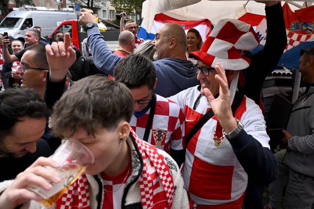 Prag:  Beckett irish  pub, gdje se hrvatski navijaci okupljaju prije utakmice