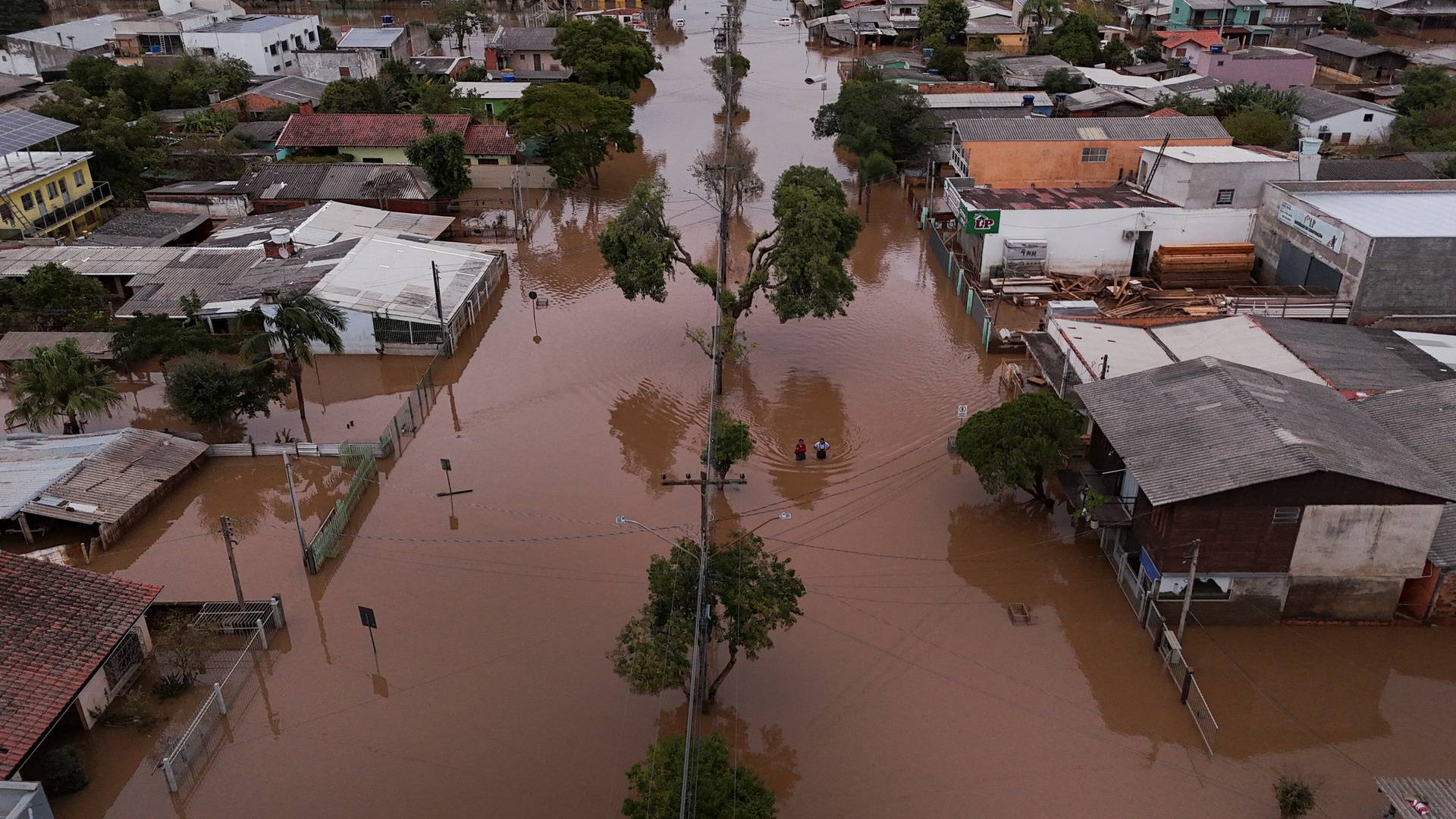 Flooding due to heavy rains in Rio Grande do Sul