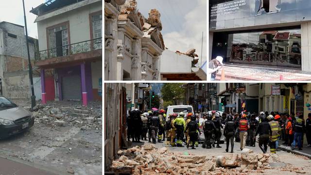 VIDEO Strašni razmjeri potresa u Ekvadoru: Sve više mrtvih, ljudi zarobljeni pod ruševinama