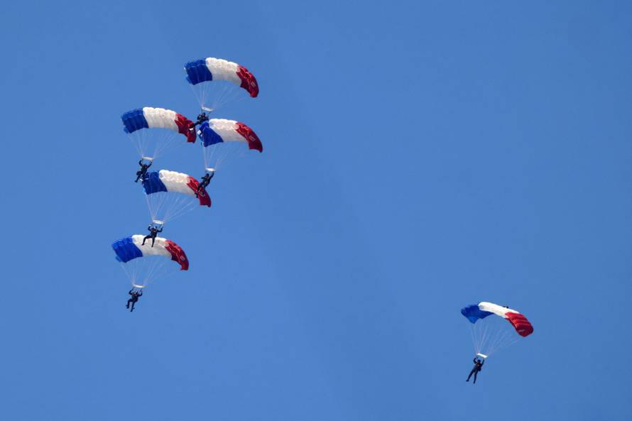 Annual Bastille Day celebrations in Paris