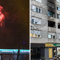 VIDEO Jutro nakon požara na Maksimiru: Oštećeno nekoliko stanova, čovjek završio u bolnici